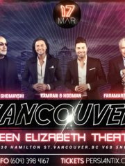 Siavash Ghomayshi, Faramarz Aslani, Kamran Hooman-VANCOUVER