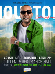 Arash Live in Concert – HOUSTON