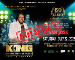 Shahram Shabpareh Live in Concert – SAN JOSE