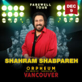 Shahram Shabpareh Live in Concert – VANCOUVER