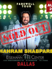Shahram Shabpareh Live in Concert – DALLAS