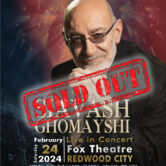 Siavash Ghomayshi Live in Concert – REDWOOD CITY