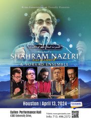 Shahram Nazeri Live in Concert – HOUSTON