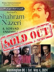 Shahram Nazeri Live in Concert – WASHINGTON DC