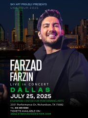 Farzad Farzin Live in Concert – DALLAS