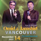 Omid & Jamshid Live in Concert – VANCOUVER